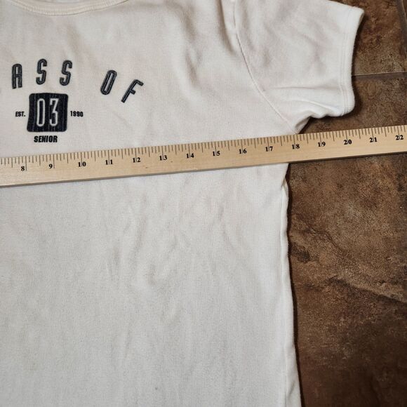 Class of 2003 Women’s Junior T-Shirt L/XL | Short Sleeve Tee | Vintage Y2K - Picture 4 of 7